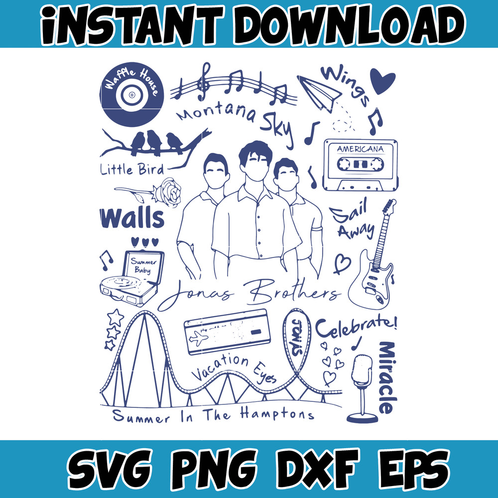 Jonas Brothers 2023 Svg, Jonas Brothers Band, One Night Five Albums Svg, Jonas Brothers Tour 2023 Svg, Joe Jonas Svg, World Tour Svg (1).jpg