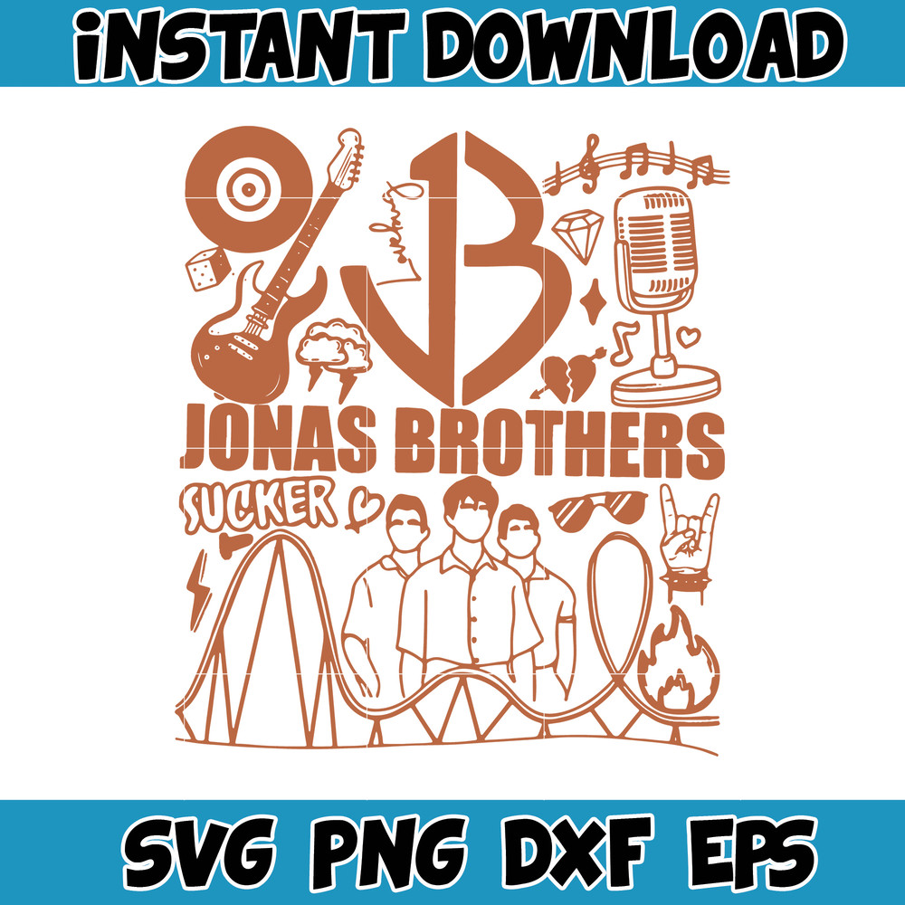 Jonas Brothers 2023 Svg, Jonas Brothers Band, One Night Five Albums Svg, Jonas Brothers Tour 2023 Svg, Joe Jonas Svg, World Tour Svg (3).jpg