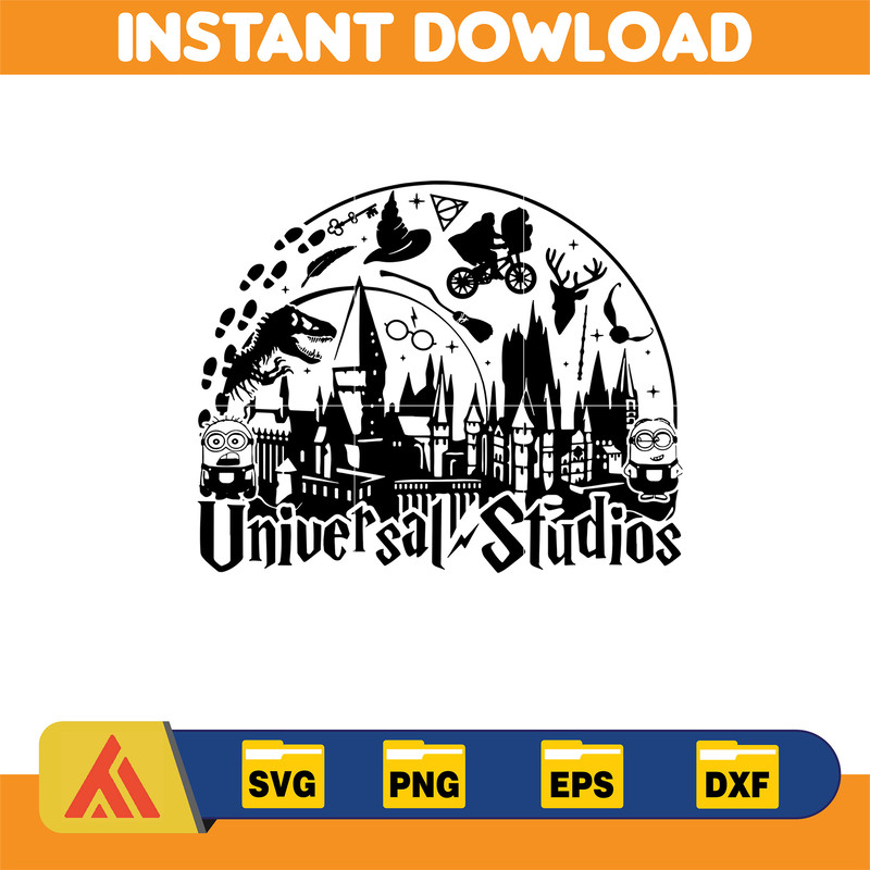 Universal Studios Svg, Harry Universal Studios 2023 Svg, Family Vacation 2023 Svg, Magic Wizard Symbols Svg, Dis-Ney Family Svg (1).jpg