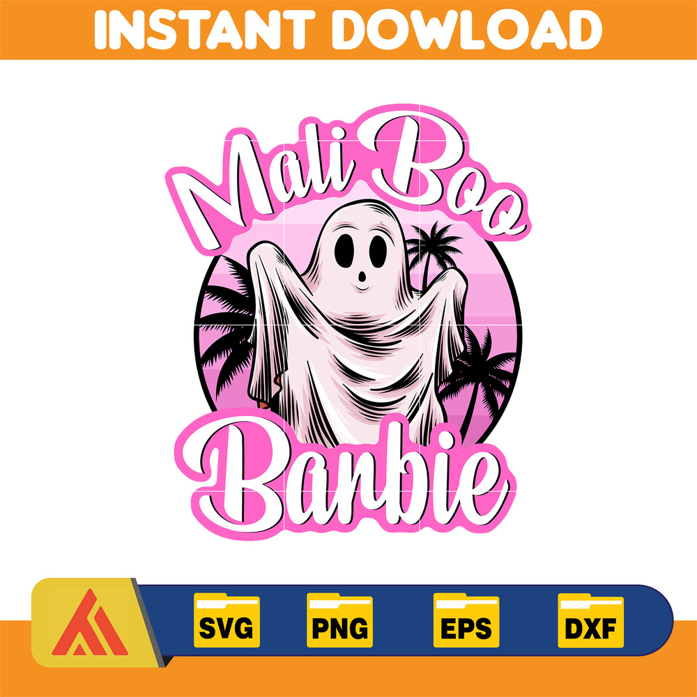 Barbie Halloween Svg, Come On Barbie Svg, Let'S Go Party Svg, Trick Or Treat, Spooky Barbie Svg, Barbie Movie 2023, Barbenheimer Barbie (3).jpg