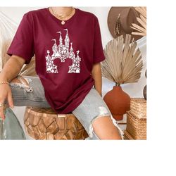 disney family shirt, disney shirt for women, disney ear shirt ,disney mickey silhouette shirt, tshirt for kids. disney