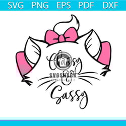 classy and sassy svg, disney svg, aristocats svg, cat svg, marie svg