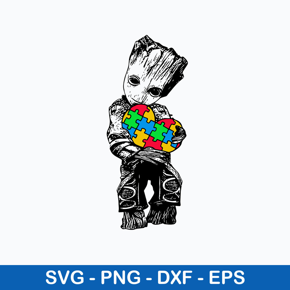 Groot Autism Svg Baby Groot Svg, Avenger Svg, Png Dxf Eps File.jpeg