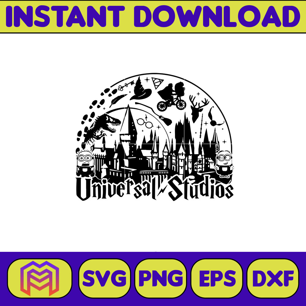 Universal Studios Svg, Harry Universal Studios 2023 Svg, Family Vacation 2023 Svg, Magic Wizard Symbols Svg, Dis-Ney Family Svg (1).jpg