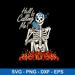 hell is calling svg, skeleton funny svg, png dxf eps file