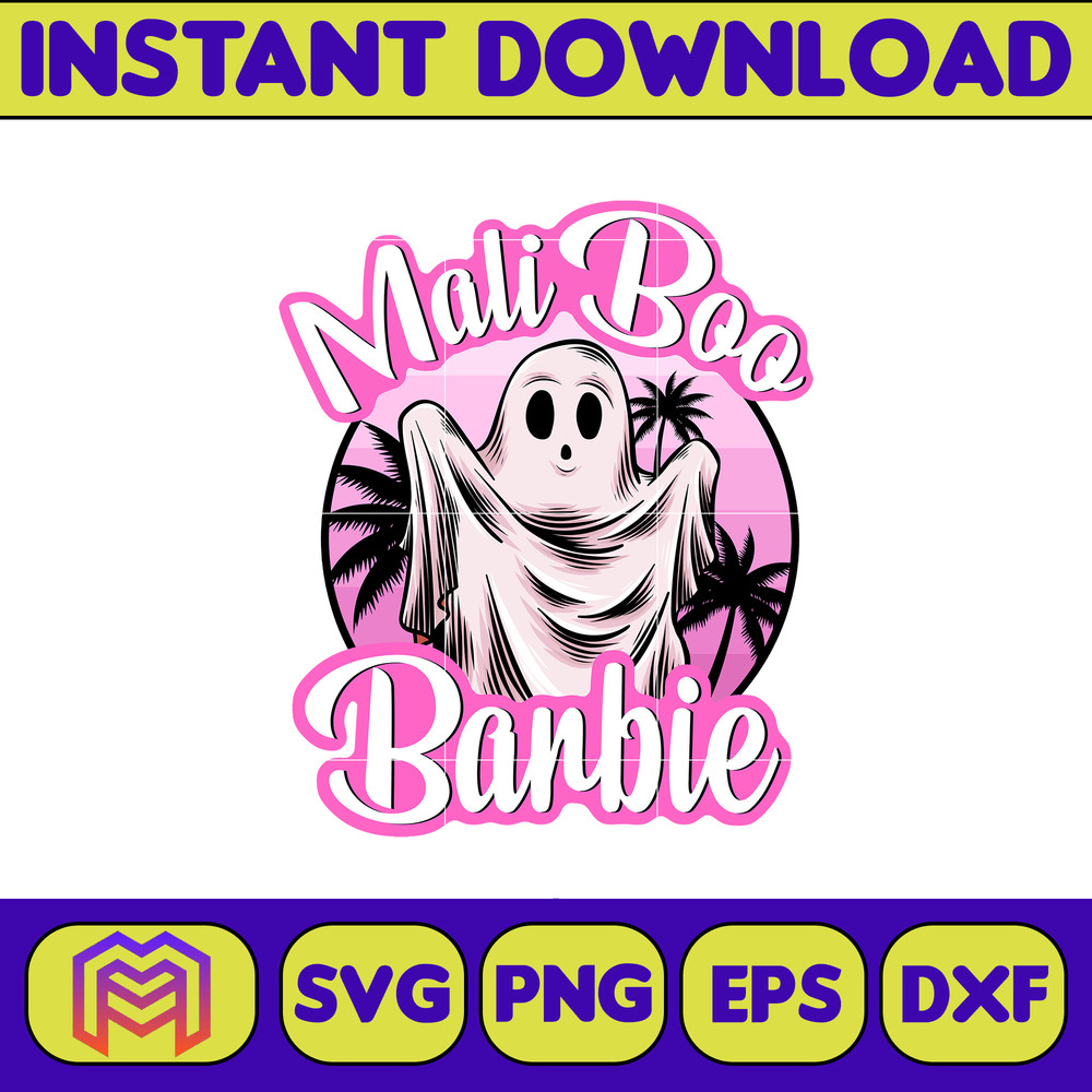 Barbie Halloween Svg, Come On Barbie Svg, Let'S Go Party Svg, Trick Or Treat, Spooky Barbie Svg, Barbie Movie 2023, Barbenheimer Barbie (3).jpg