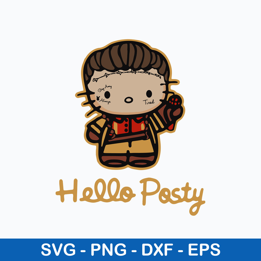 Hello Posty Svg, Hello Kitty Svg, Harry Potter svg, Png Dxf Eps File.jpeg