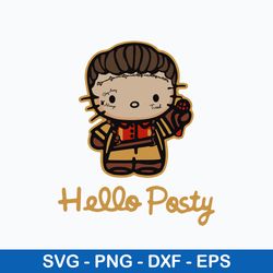 hello posty svg, hello kitty svg, harry potter svg, png dxf eps file