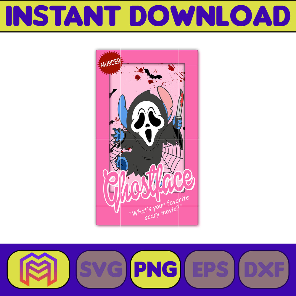 Halloween Characters Tarot Card PNG, Retro Halloween Png, Horror Characters PNG, Tarot Decks Png, Trendy Shirt Design, Halloween Png (5).jpg