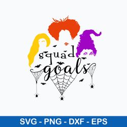 hocus pocus squad goals svg, hocus pocus svg, png dxf eps file