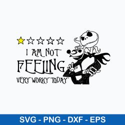 i am not feeling very worky today svg, skellington svg, png dxf eps file