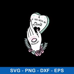 i you need me don_t emotionally unavailable svg, png dxf eps file