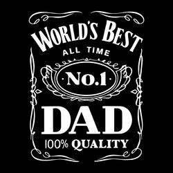 worlds best all time dad no1 dad svg, 100 quality svg