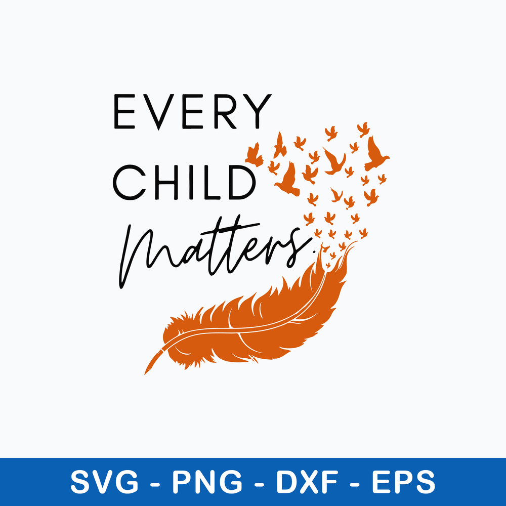 Indigenous Canada Every Child Matters Svg, Png Dxf Eps File.jpeg