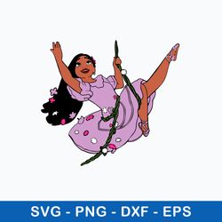 isabela madrigal encanto svg, encanto svg, disney svg, png dxf eps file