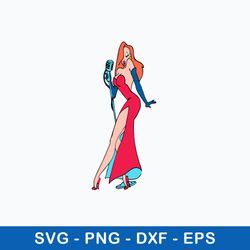 jessica rabbit svg, roger rabbit svg, png dxf eps file