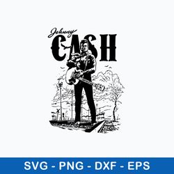 johnny cash svg, singer svg, png dxf eps file