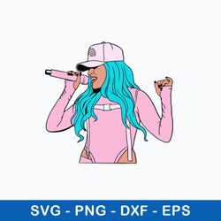karol g svg, la bichota svg, png dxf eps file