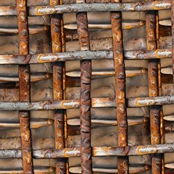 rusty rebar tileable repeating pattern