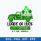 Loads of luck Lucky Charm Market Svg, St Patrick_s Truck Svg, Png Dxf Eps File.jpeg