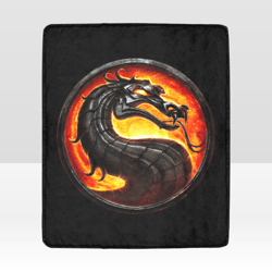 Mortal Kombat Blanket Lightweight Soft Microfiber Fleece