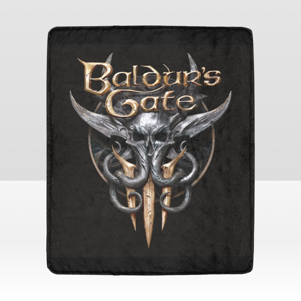 Baldur's Gate Blanket Lightweight Soft Microfiber Fleece.png