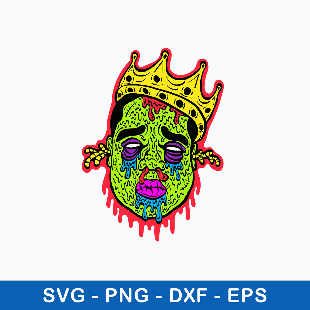 Notorious B.I.G Zombie Svg, Zombie Svg, Png Dxf Eps File.jpeg