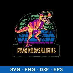 pawpawsaurus t rex svg, dinosaur svg, png dxf eps file
