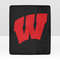 Wisconsin Badgers Blanket Lightweight Soft Microfiber Fleece.png