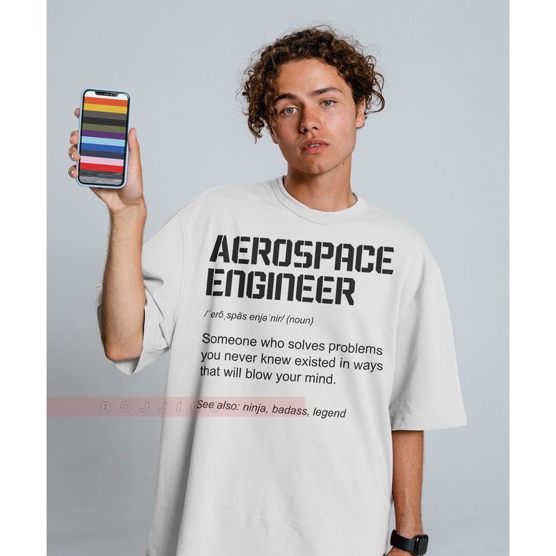 Aerospace Engineer Unisex shirt Aerospace Engineer Noun T-Shirt, Aerospace Engineering Gift, Aerospace Engineer - 2.jpg
