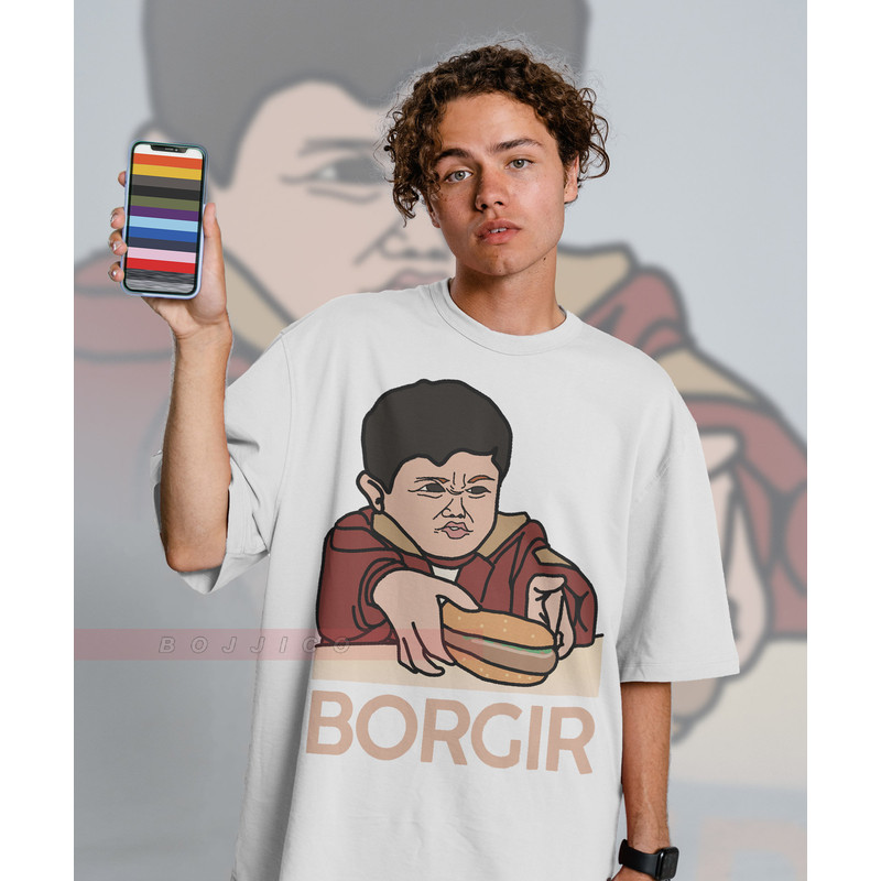 ABDU ROZIK Borgir Burger Meme Unisex Tees  Hasbulla Abdu Rozik Meme Tees For Gags, King Hasbulla Magomedov, Mini Khabib Unisex T Shirt - 2.jpg
