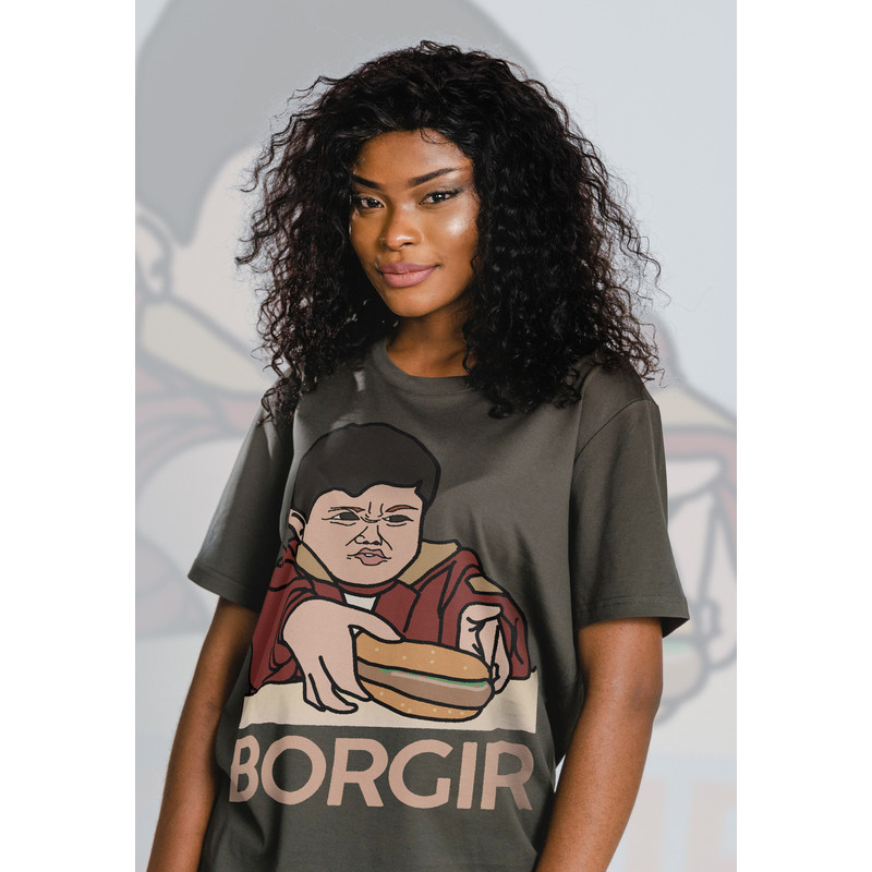 ABDU ROZIK Borgir Burger Meme Unisex Tees  Hasbulla Abdu Rozik Meme Tees For Gags, King Hasbulla Magomedov, Mini Khabib Unisex T Shirt - 3.jpg