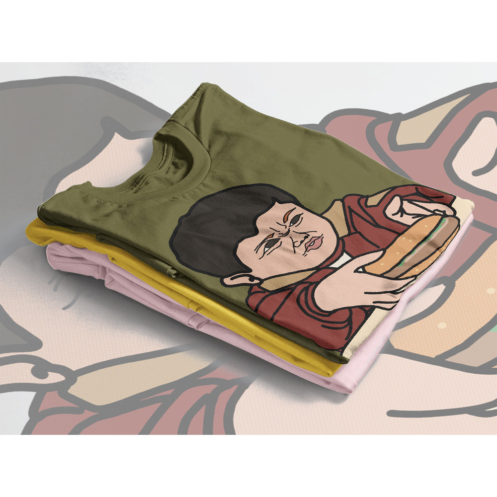 ABDU ROZIK Borgir Burger Meme Unisex Tees  Hasbulla Abdu Rozik Meme Tees For Gags, King Hasbulla Magomedov, Mini Khabib Unisex T Shirt - 4.jpg