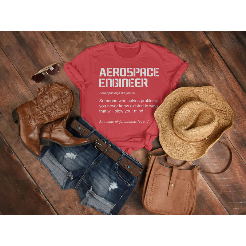 Aerospace Engineer Unisex shirt Aerospace Engineer Noun T-Shirt, Aerospace Engineering Gift, Aerospace Engineer - 5.jpg