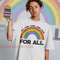 All For Love And LOve For All Unisex Shirts, PRIDE Months Shirts Human's Right, Funny LGBT T-Shirt, LGBT Gay Pride, Pride Love Symbol Shirt - 2.jpg
