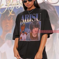 arisu alice borderline shirt - jdrama tshirt, arisu tees, karube, chouta, 7 heart playing card, manga fan, anime fan, ja