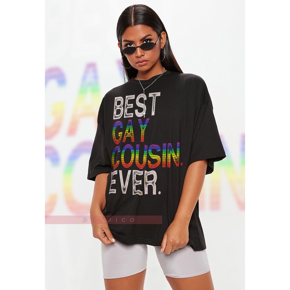 BEst Gay Cousins Ever Shirts, PRIDE Month Shirts, LGBTQ+ Queer  Unisex T-Shirt  Human's Right, Funny LGBT T-Shirt, Gay Pride Gift, Rainbow - 1.jpg