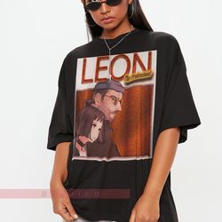 classic movie leon the professional unisex shirts, joan reno shirts, natalie portman shirts, leon & mathilda, 90 movie l