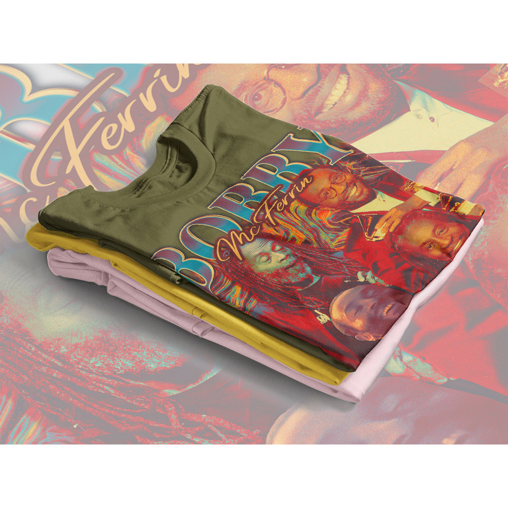 CLASSICS BOBBY MCFERRIIN Unisex T-shirt - American Folk and Jazz Artist Vocalist Jazz Gift Bobby McFerriin Shirt Bobby McFeerrin Fans Gift - 4.jpg