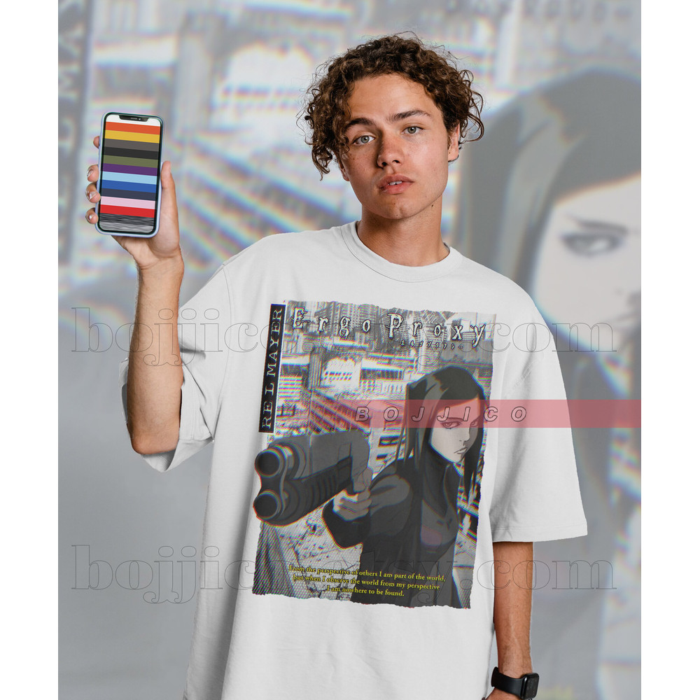 ERGO PROXY Shirt, RE-I Mayer Vintage, Ergo Proxy Homage Tshirt, Ergo Proxy Fan Tees  Ergo Proxy Retro 90s Sweater, Anime Otaku Merch Gift - 2.jpg
