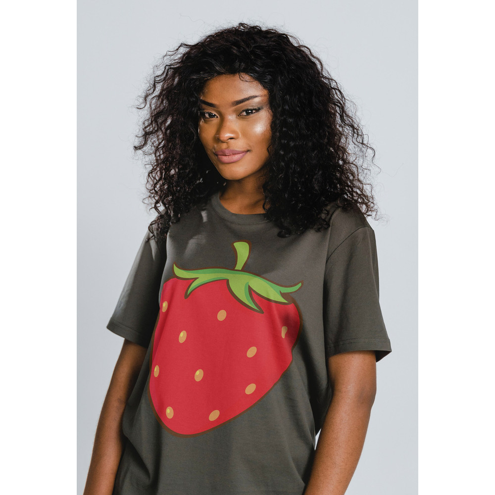FRESH Unisex Strawberry Shirt, Springtime Tee, Strawberry Graphic Tee for Women, Cute Strawberry Shirt, Fruit Tee, Strawberry T Shirt - 2.jpg