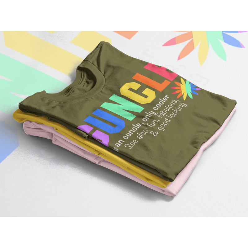 Guncle UNisex Shirts, PRIDE Months Shirts Human's Right, Funny LGBT T-Shirt, LGBT Gay Pride, Pride Rainbow Love Symbol Shirt - 4.jpg