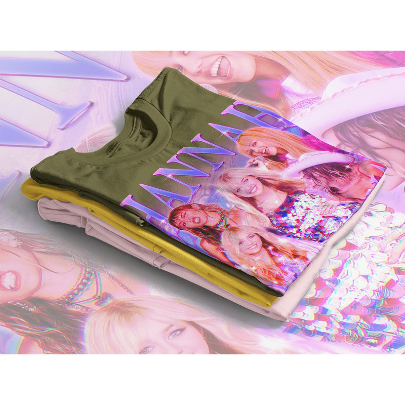 HANNAH MONTANA Shirt, Hannah Montana Fan Tees, Hannah Montana Homage Tshirt, Hannah Montana Retro 90s Sweater, Hannah Montana Merch Gift - 4.jpg