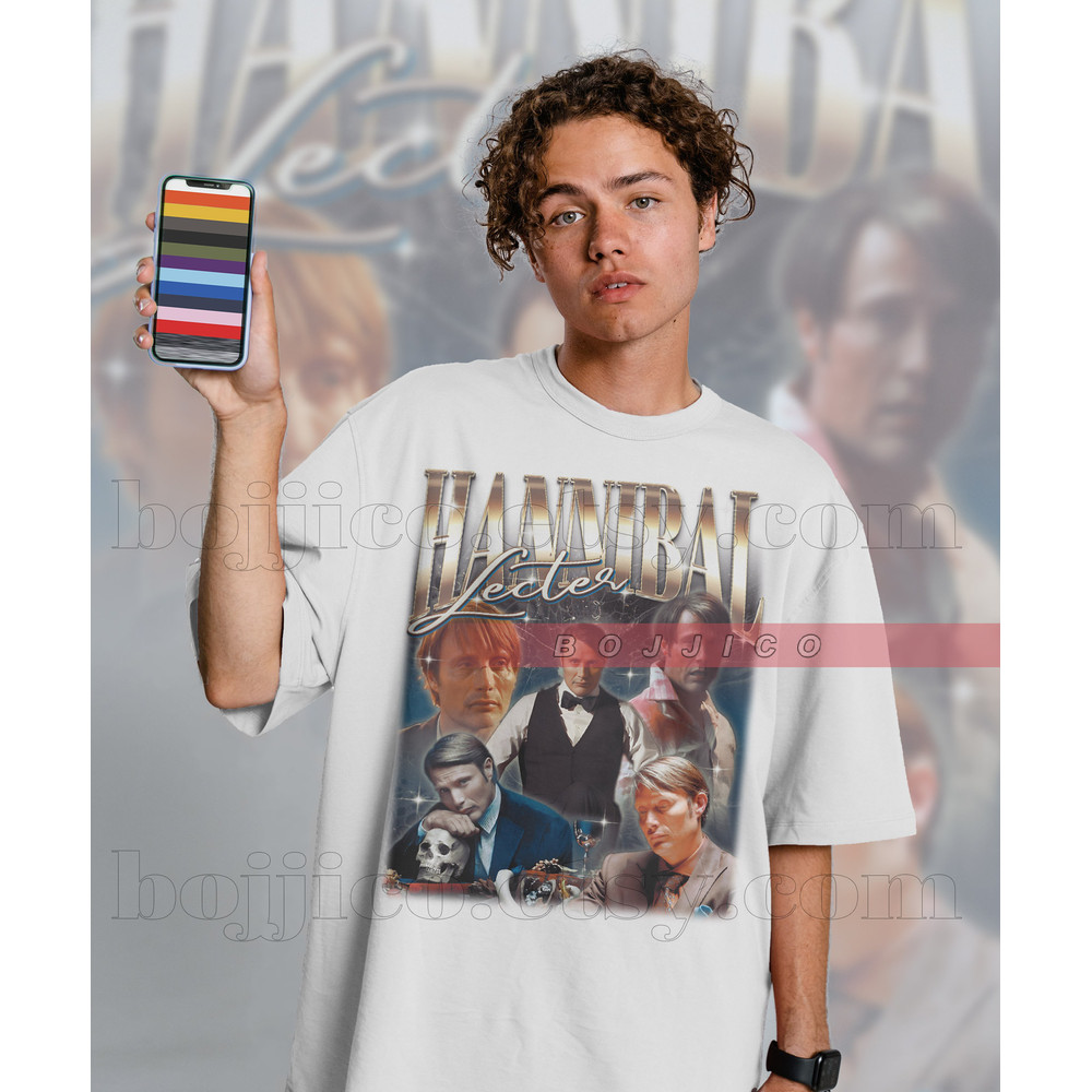 HANNIBAL LECTER Shirt, Vintage Hannibal Series, Horror shirt, Bryan Fuller shirt, Will Graham shirt, FBI shirt, Lecter Shirt, Will Graham - 2.jpg