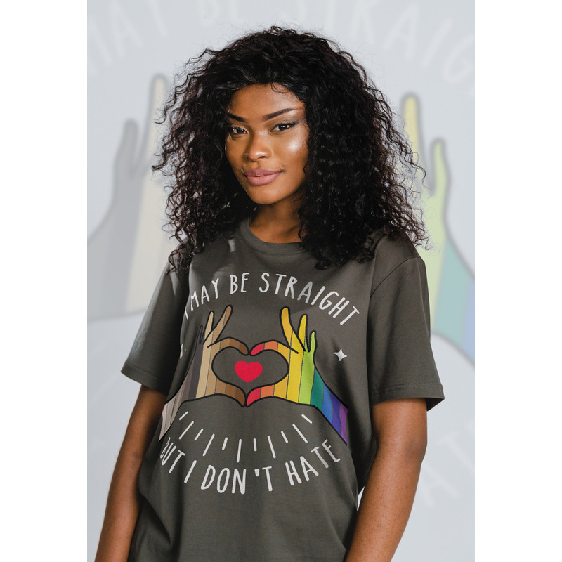 I May Be Straight But I Dont Hate Unisex Shirts, Human's Right, Funny LGBT T-Shirt, LGBT Gay Pride, Pride Rainbow Love Symbol Shirt - 3.jpg