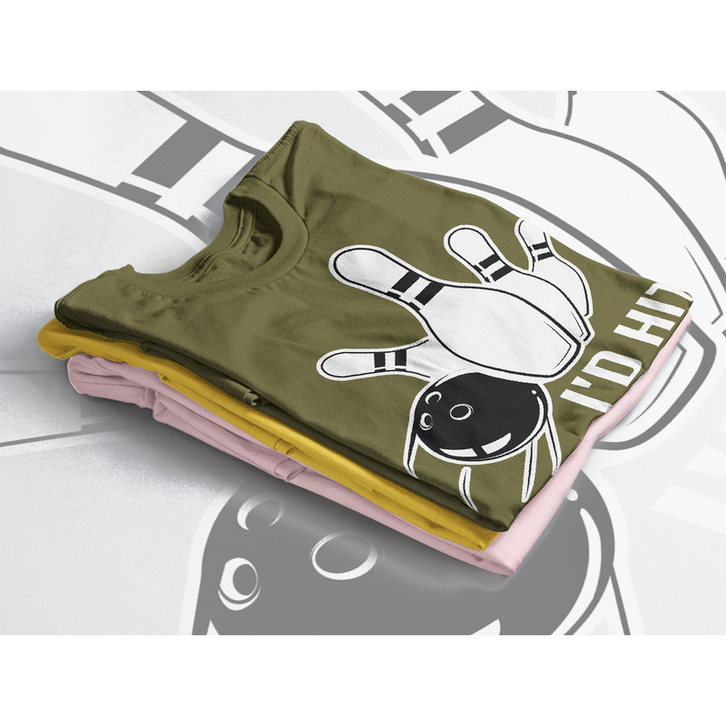 I'd Hit That Unisex Shirt, Bowling Team Shirt, Bowler Gift, Bowler Shirt, Bowling Shirts Women, Bowling Tee, Bowling Shirt, Bowling Crew Tee - 4.jpg