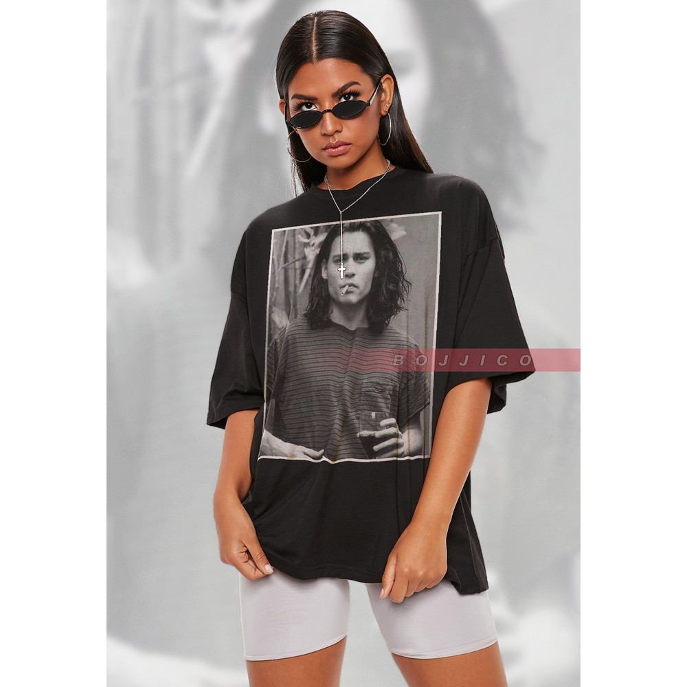 JUSTICE For JOHNNY DEPP Vintage Shirt, Photo Johnny Depp Homage Tshirt, Johnny Depp Tees, Johnny Depp RottenBorn Trial, Johnny Depp Gift Tee - 1.jpg