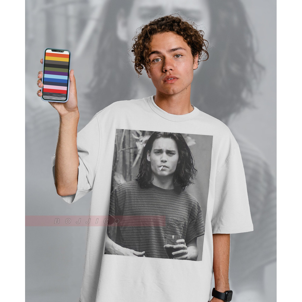 JUSTICE For JOHNNY DEPP Vintage Shirt, Photo Johnny Depp Homage Tshirt, Johnny Depp Tees, Johnny Depp RottenBorn Trial, Johnny Depp Gift Tee - 2.jpg