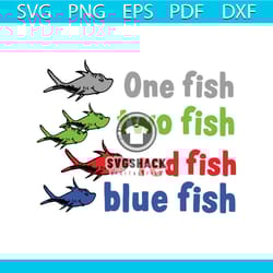 one fish two fish red fish blue fish svg, dr seuss svg, seuss svg, dr seuss gifts, dr seuss shirt, cat in the hat svg, t