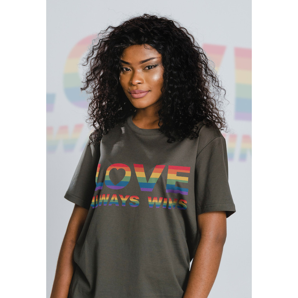 Love Always Wins Unisex Shirts, PRIDE Months Shirts Human's Right, Funny LGBT T-Shirt, LGBT Gay Pride, Pride Rainbow Love Symbol Shirt - 3.jpg